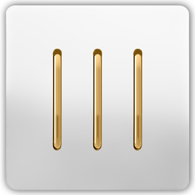 Amitis-S-5-copy کلید سه پل مدل کریستال سفید/طلا آسیا الکتریک - Image 1